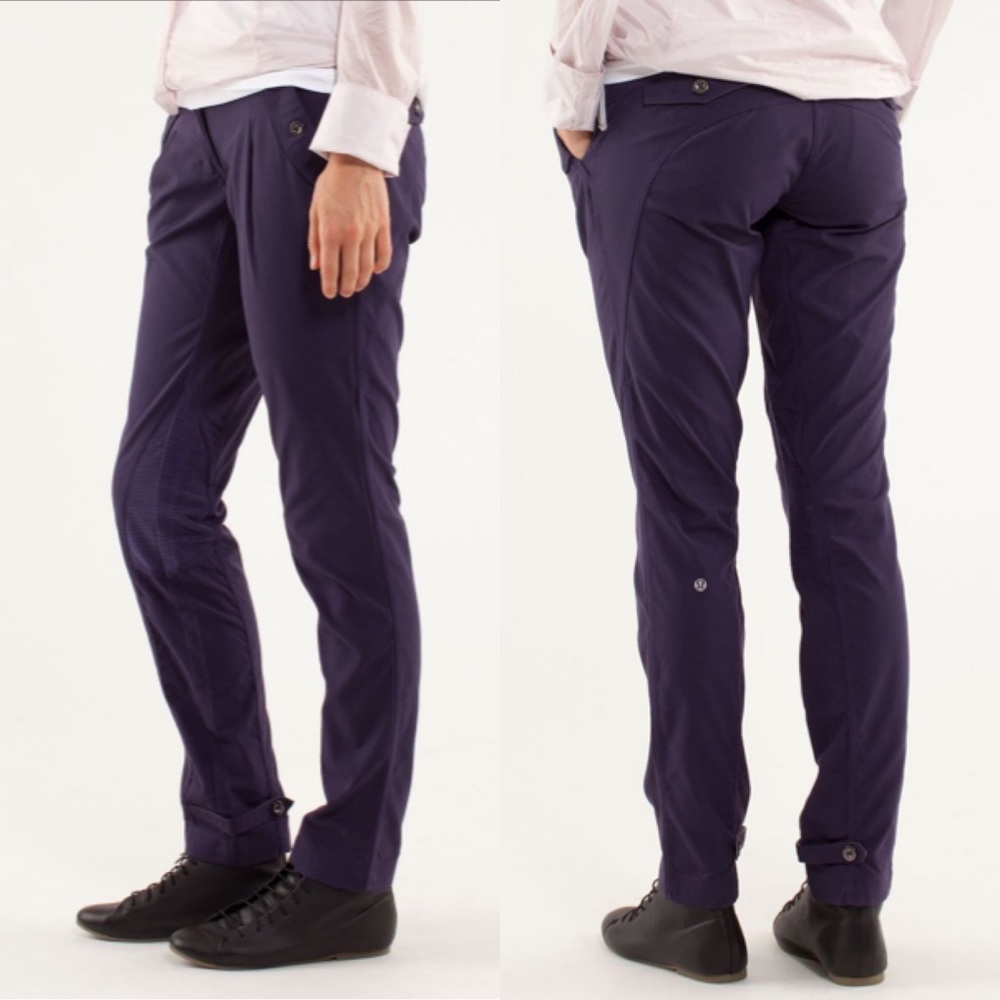 lululemon athletica Purple Straight Leg Pants